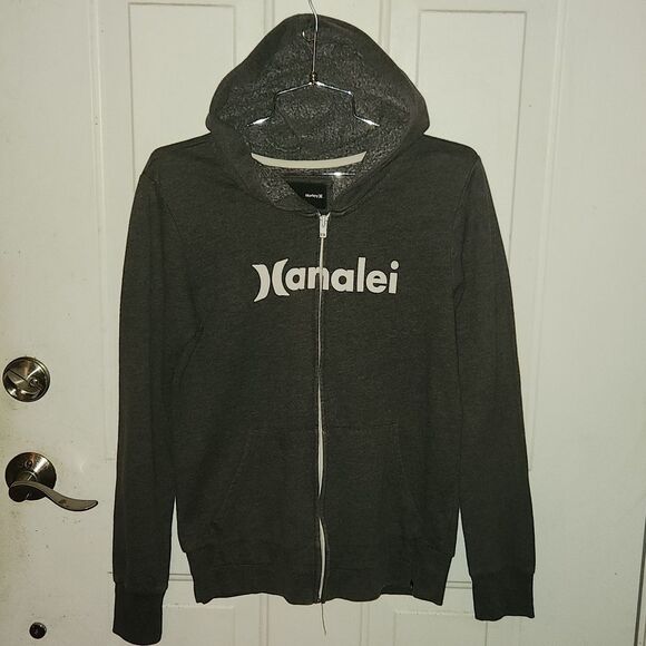 Hurley Hanalei Full Zip Hoodie Sweatshirt Youth Large - Picture 1 of 5